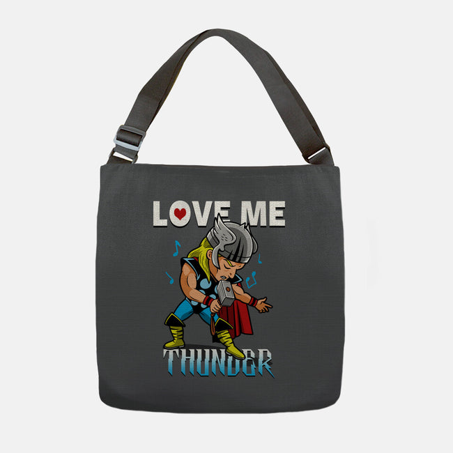Love Me Thunder-None-Adjustable Tote-Bag-Boggs Nicolas