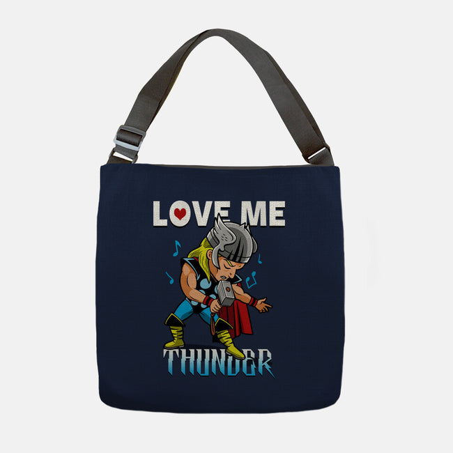 Love Me Thunder-None-Adjustable Tote-Bag-Boggs Nicolas