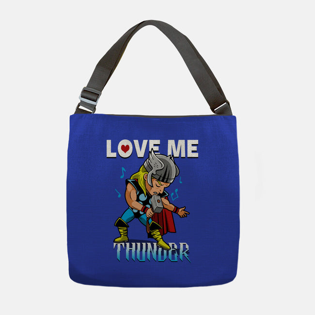 Love Me Thunder-None-Adjustable Tote-Bag-Boggs Nicolas