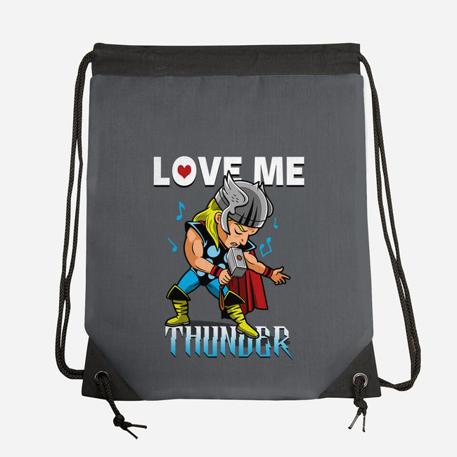 Love Me Thunder-None-Drawstring-Bag-Boggs Nicolas