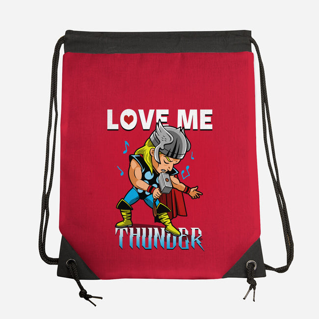 Love Me Thunder-None-Drawstring-Bag-Boggs Nicolas