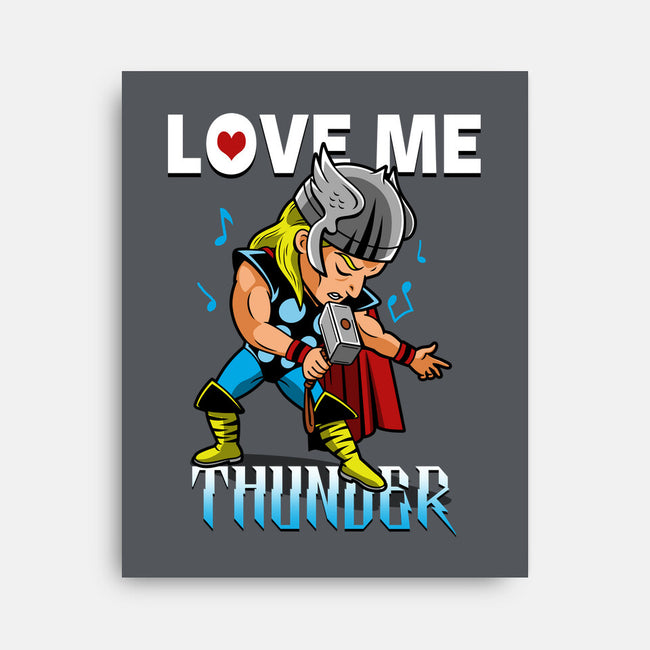 Love Me Thunder-None-Stretched-Canvas-Boggs Nicolas