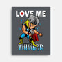 Love Me Thunder-None-Stretched-Canvas-Boggs Nicolas