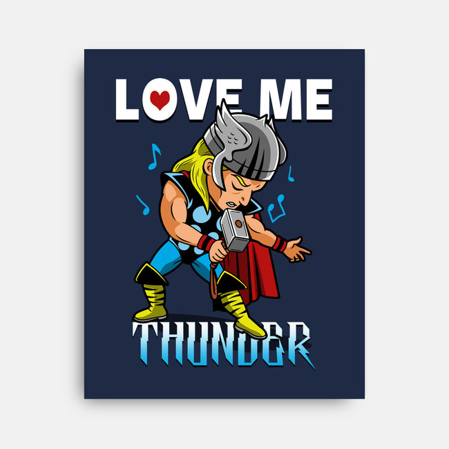 Love Me Thunder-None-Stretched-Canvas-Boggs Nicolas