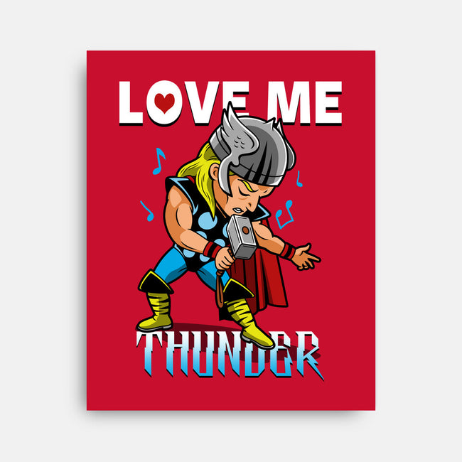 Love Me Thunder-None-Stretched-Canvas-Boggs Nicolas