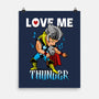 Love Me Thunder-None-Matte-Poster-Boggs Nicolas