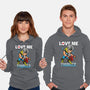 Love Me Thunder-Unisex-Pullover-Sweatshirt-Boggs Nicolas
