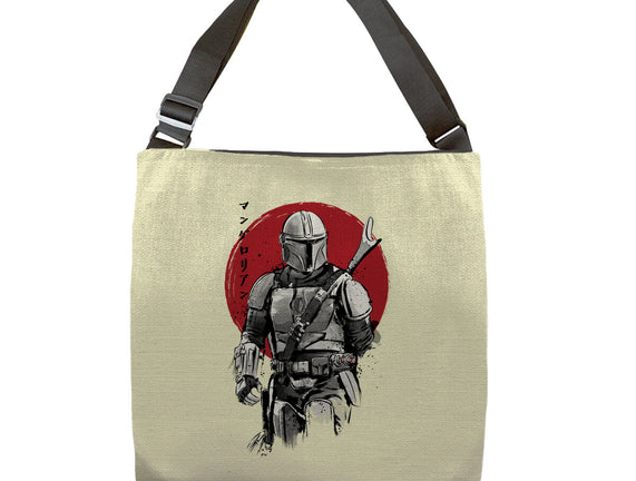 Mandalorian Bounty Hunter Sumi-e