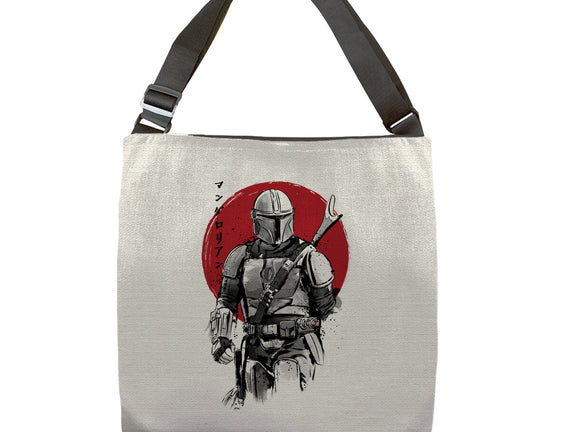 Mandalorian Bounty Hunter Sumi-e
