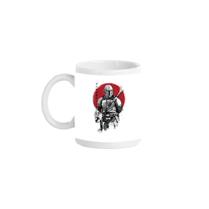 Mandalorian Bounty Hunter Sumi-e