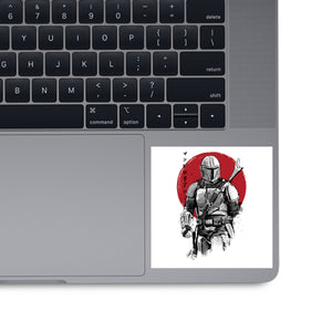 Mandalorian Bounty Hunter Sumi-e