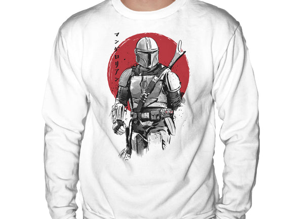 Mandalorian Bounty Hunter Sumi-e