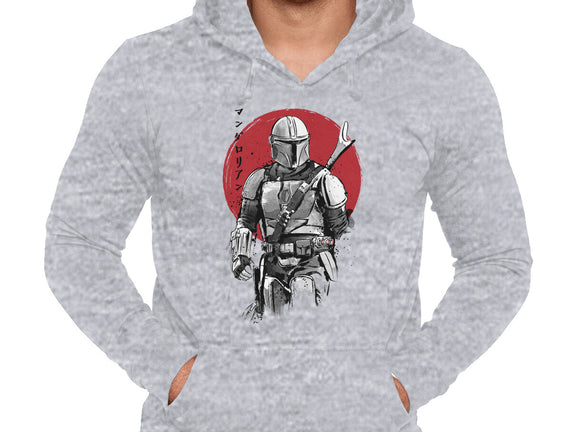 Mandalorian Bounty Hunter Sumi-e