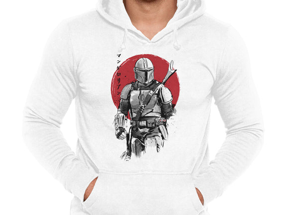 Mandalorian Bounty Hunter Sumi-e