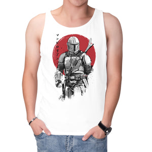 Mandalorian Bounty Hunter Sumi-e