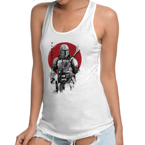 Mandalorian Bounty Hunter Sumi-e