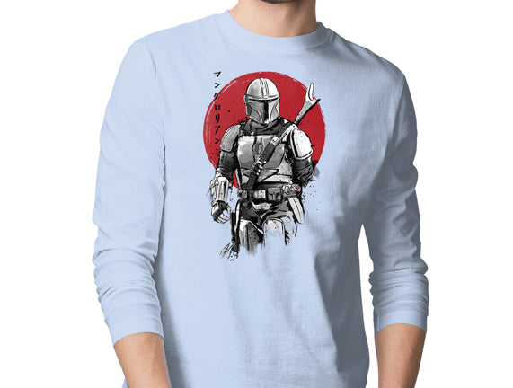 Mandalorian Bounty Hunter Sumi-e