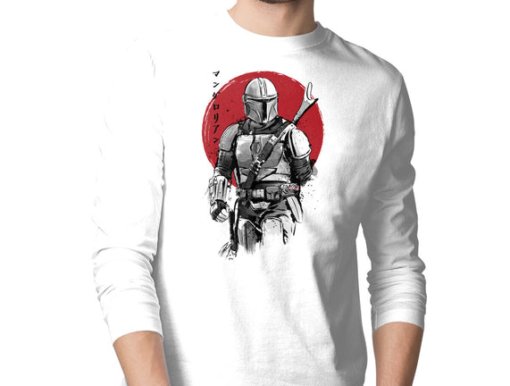 Mandalorian Bounty Hunter Sumi-e