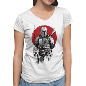Mandalorian Bounty Hunter Sumi-e