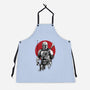 Mandalorian Bounty Hunter Sumi-e-Unisex-Kitchen-Apron-DrMonekers