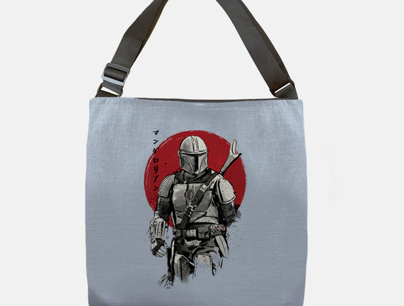 Mandalorian Bounty Hunter Sumi-e