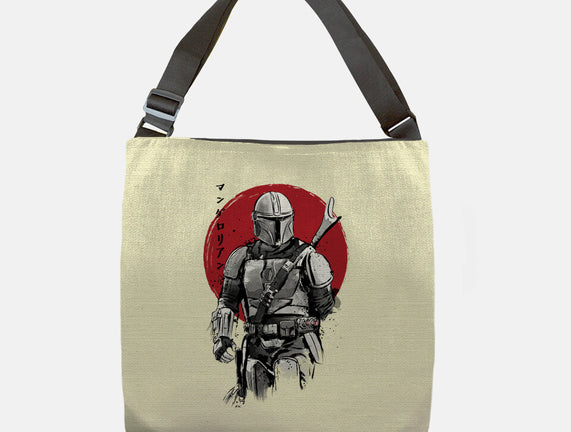 Mandalorian Bounty Hunter Sumi-e