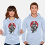 Mandalorian Bounty Hunter Sumi-e-Unisex-Pullover-Sweatshirt-DrMonekers