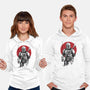 Mandalorian Bounty Hunter Sumi-e-Unisex-Pullover-Sweatshirt-DrMonekers