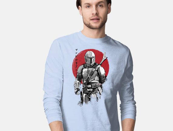 Mandalorian Bounty Hunter Sumi-e