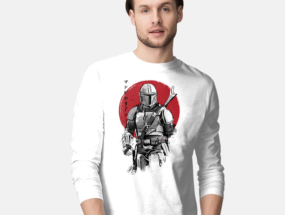 Mandalorian Bounty Hunter Sumi-e