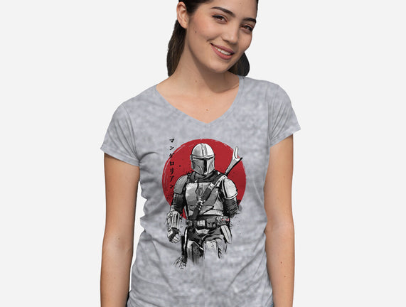 Mandalorian Bounty Hunter Sumi-e