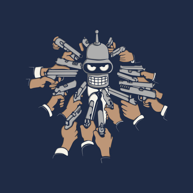 Bender Wick-Unisex-Crew Neck-Sweatshirt-Melonseta