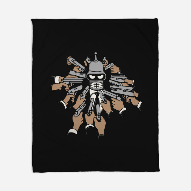 Bender Wick-None-Fleece-Blanket-Melonseta