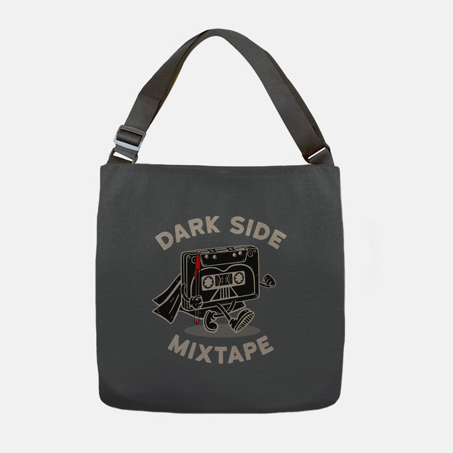 Dark Side Mixtape-None-Adjustable Tote-Bag-Melonseta