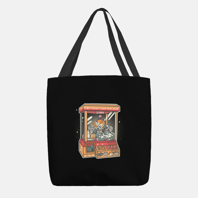 Serotonin Claw Machine-None-Basic Tote-Bag-Freecheese