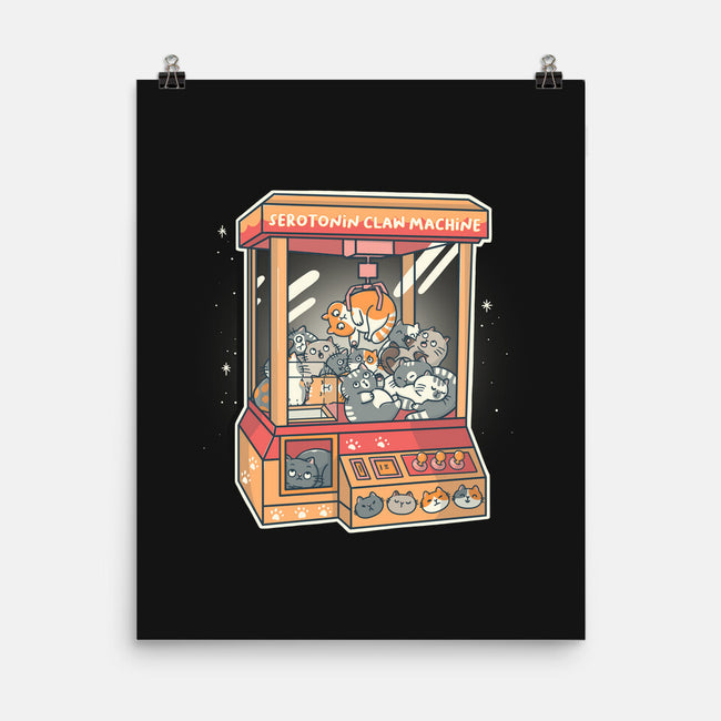 Serotonin Claw Machine-None-Matte-Poster-Freecheese