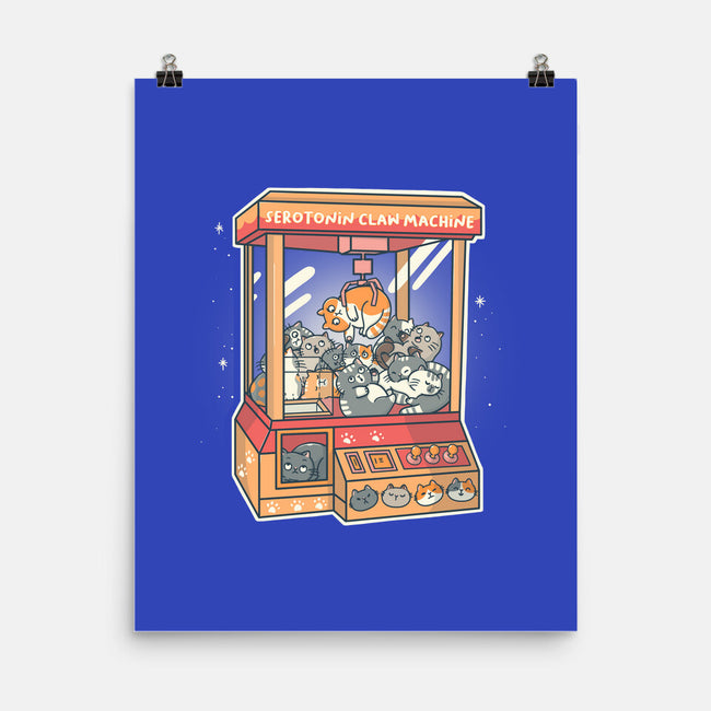 Serotonin Claw Machine-None-Matte-Poster-Freecheese