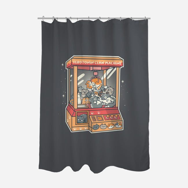 Serotonin Claw Machine-None-Polyester-Shower Curtain-Freecheese