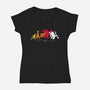 King Evolution-Womens-V-Neck-Tee-se7te