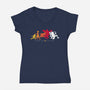 King Evolution-Womens-V-Neck-Tee-se7te