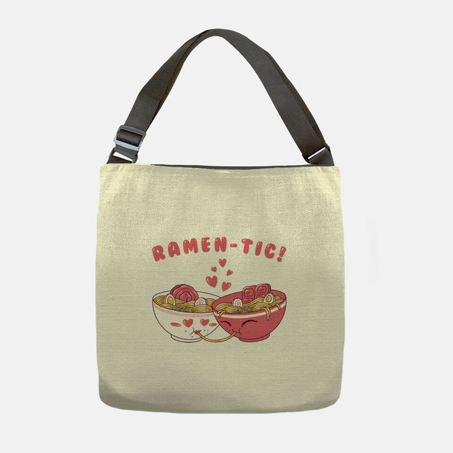 Ramen-tic Noodles-None-Adjustable Tote-Bag-vp021