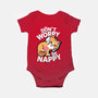 Don't Worry Be Nappy-Baby-Basic-Onesie-Boggs Nicolas