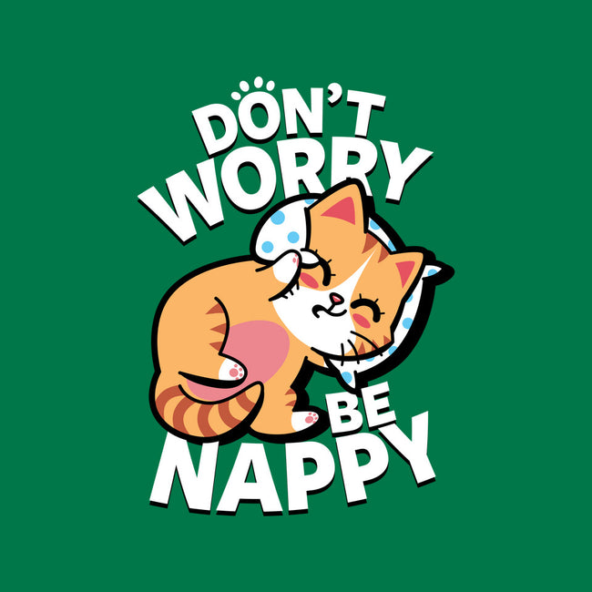 Don't Worry Be Nappy-Unisex-Crew Neck-Sweatshirt-Boggs Nicolas