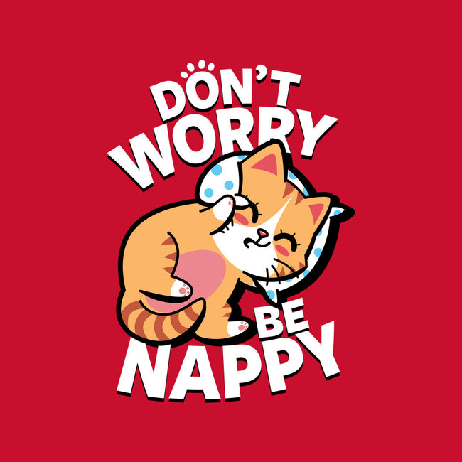 Don't Worry Be Nappy-Unisex-Crew Neck-Sweatshirt-Boggs Nicolas