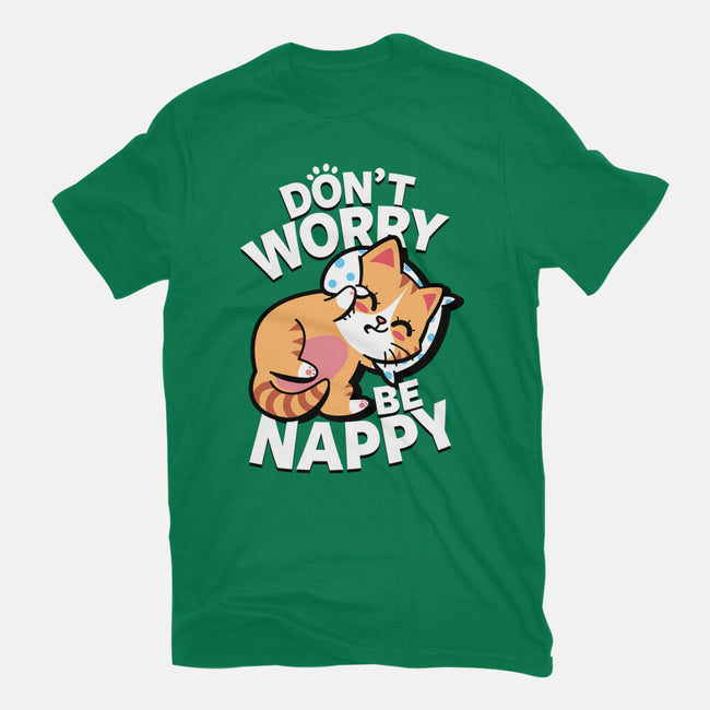 Don't Worry Be Nappy-Mens-Premium-Tee-Boggs Nicolas