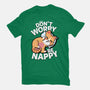 Don't Worry Be Nappy-Womens-Basic-Tee-Boggs Nicolas