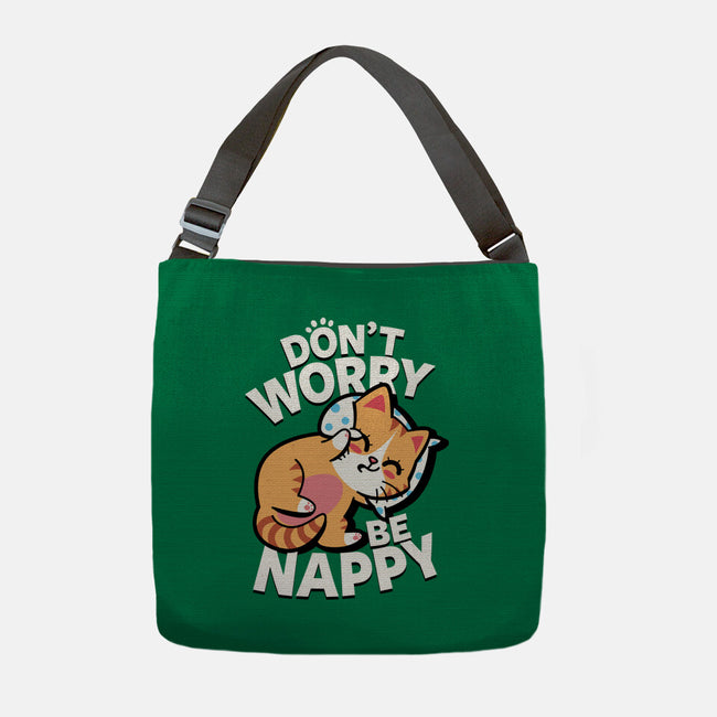 Don't Worry Be Nappy-None-Adjustable Tote-Bag-Boggs Nicolas