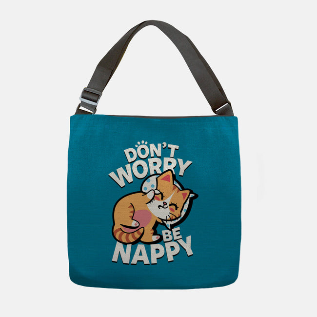 Don't Worry Be Nappy-None-Adjustable Tote-Bag-Boggs Nicolas