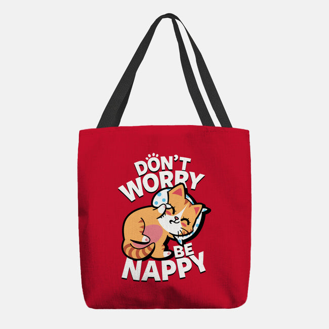 Don't Worry Be Nappy-None-Basic Tote-Bag-Boggs Nicolas