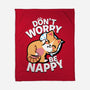 Don't Worry Be Nappy-None-Fleece-Blanket-Boggs Nicolas